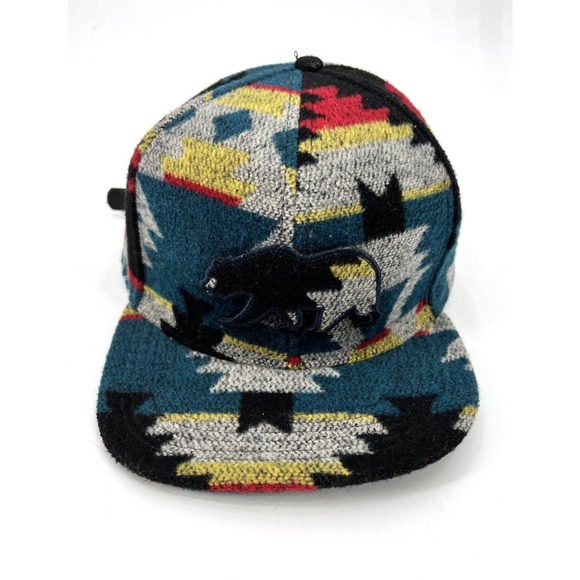 Rare Grassroots California Hat Limited Edition Bear Removable Patch Embroidered - Picture 3 of 11